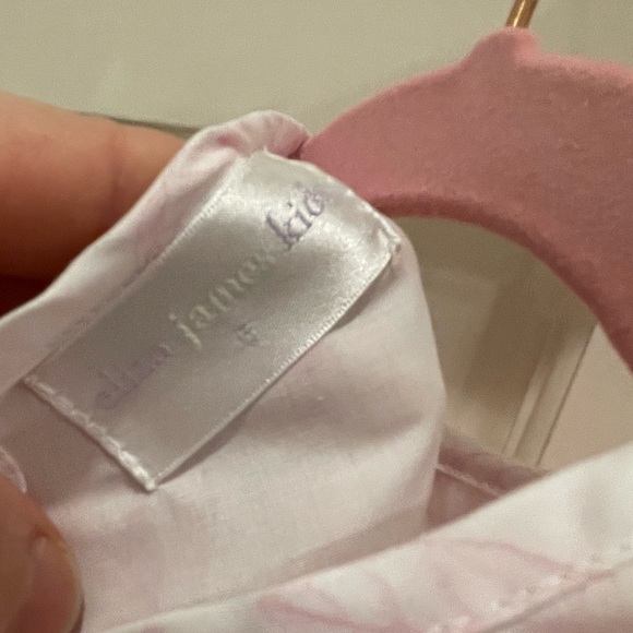 Eliza and James - girls size 5- pink and white dress - Picture 3 of 3